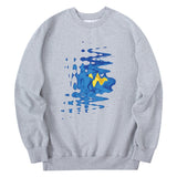 RADINEO (ラディネオ)　Wave Flower Sweatshirt Grey