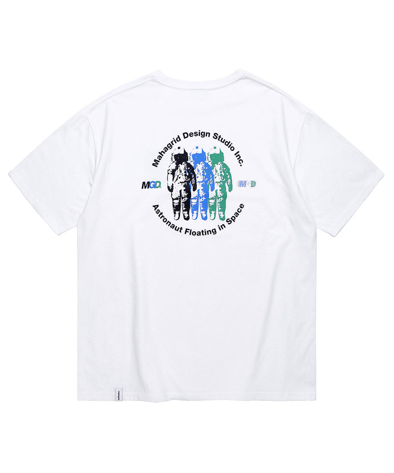 mahagrid (マハグリッド)  ASTRONAUT TEE [WHITE]