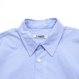 Q CUMBERS (キューカンバース) CITY GUY H/S SHIRT / Sax blue