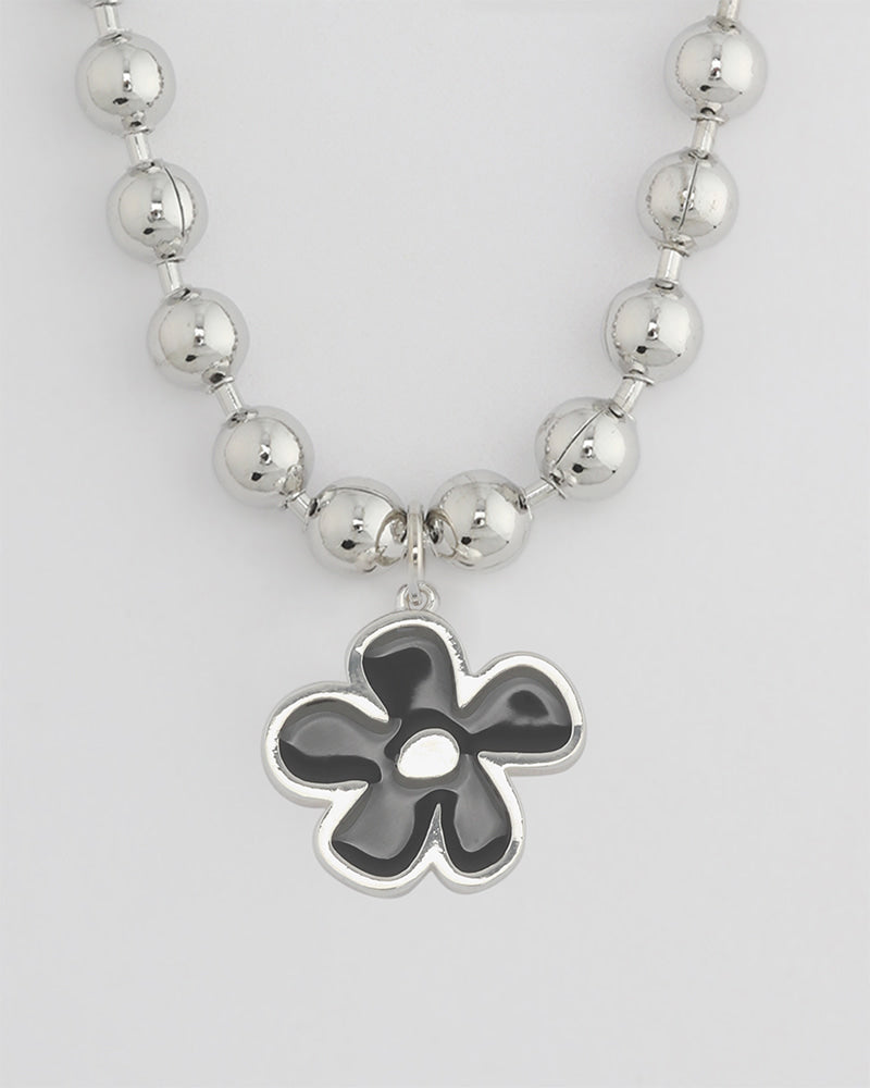 Nonenon(ノンノン) BIG BLOOM NEC (SILVER)