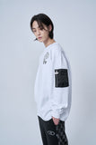 オーワイ(OY) CUBE POCKET LONG SLEEVE-WHITE