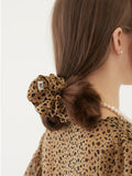 TMO BY 13MONTH（ティーエムオーバイサーティンマンス）BIG LEOPARD HAIR BAND (BROWN)