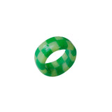 Nff(エヌエフエフ) 	 chess ring_apple green