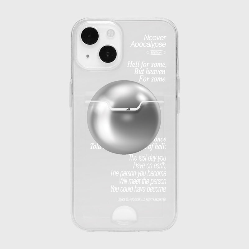 NCOVER（エンカバー） PERAL TEXT-CLEAR(CARD STORAGE- JELLY)