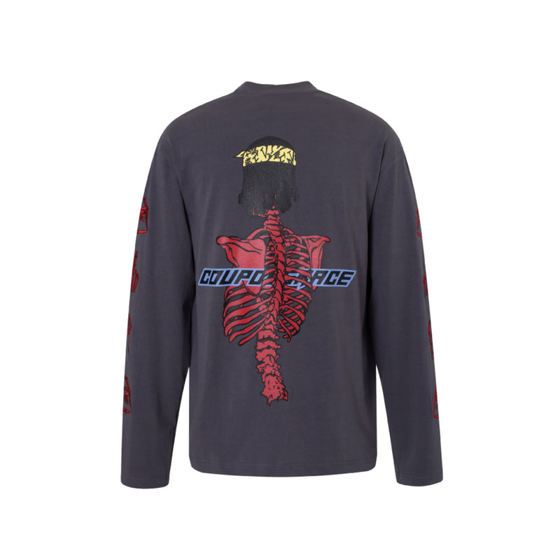 クーデグレース(Coup de grace)  EVAE+ MOB X COUPDEGRACE LS T-SHIRT