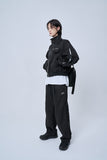 オーワイ(OY) DOUBLE PLEATS PANTS-BLACK