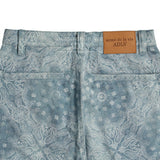 アクメドラビ(acme' de la vie)  PAISLEY FAKE DENIM PANTS SKYBLUE