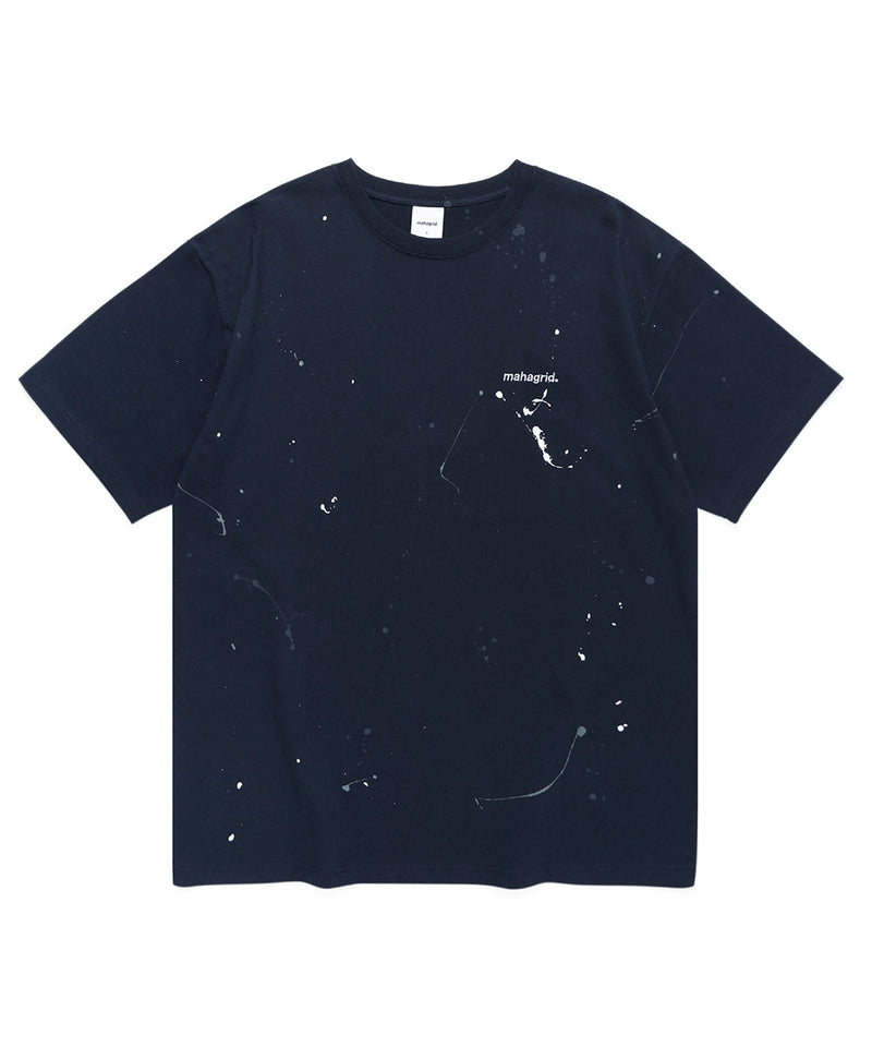 mahagrid (マハグリッド) PAINTER TEE [NAVY]