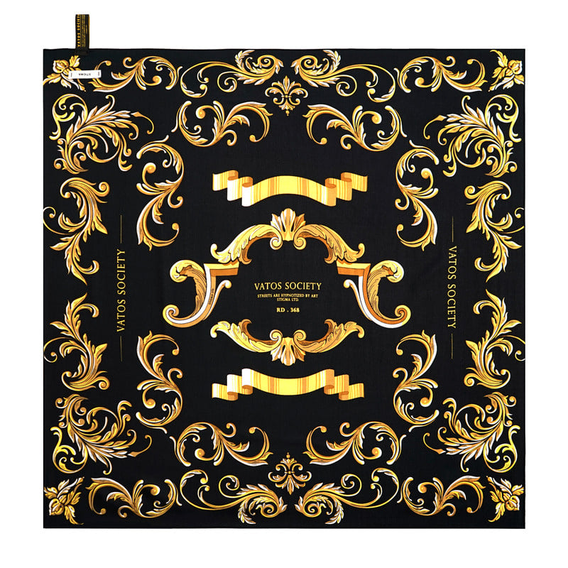 STIGMA(スティグマ)  ANTIQUE SCARF BLACK