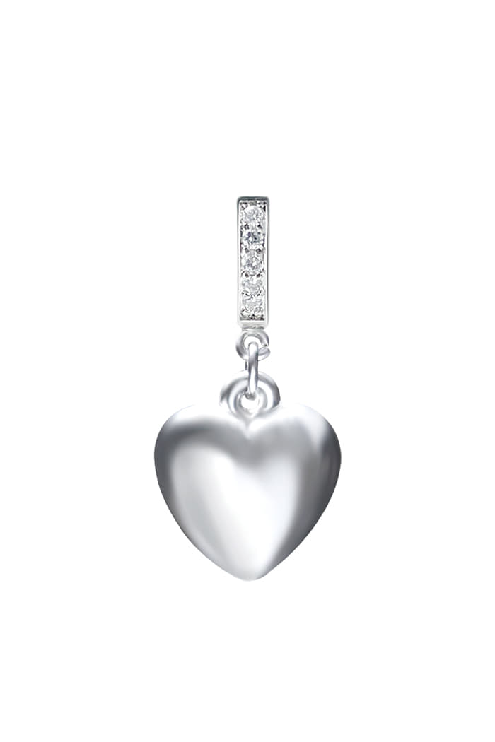 BLACKPURPLE (ブラックパープル) 	  pump heart pendant