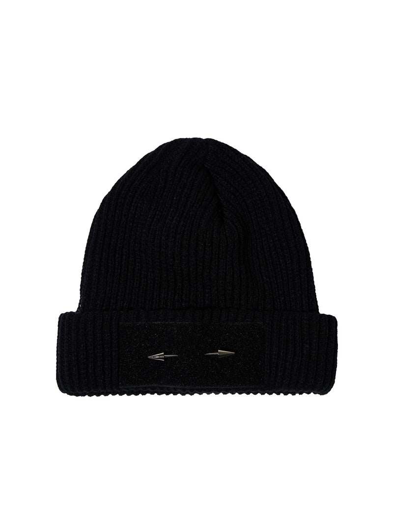 benir (ベニル) HOLYNUMBER7 X BENIR PIERCING BEANIE[BLACK]