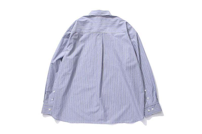 Q CUMBERS (キューカンバース) CITY GUY SHIRTS/ Navy stripe