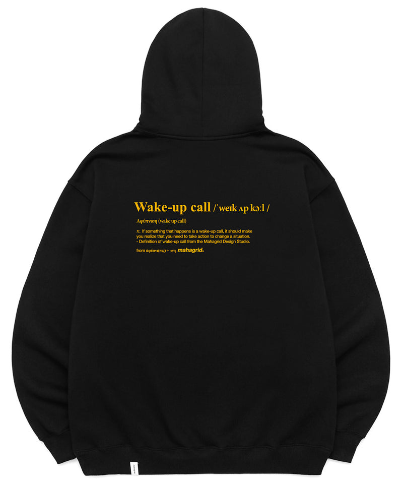 mahagrid (マハグリッド) DEFINITION HOODIE [BLACK]