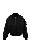 オーワイ(OY) PATCH LOGO BOMBER JACKET-BLACK