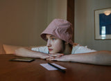 TMO BY 13MONTH（ティーエムオーバイサーティンマンス）SIGNATURE LOGO BUCKET HAT (PINK)