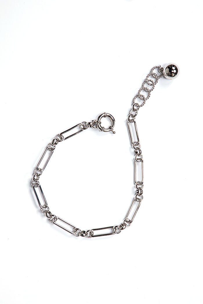 BLACKPURPLE (ブラックパープル) Square chain necklace