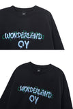 オーワイ(OY) VINE MELTING LOGO LONG SLEEVE-BLACK