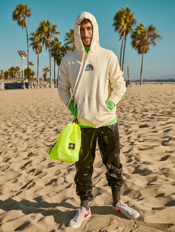 FM91.02 (エフエム91.02)　AMERICANA HOODY cream