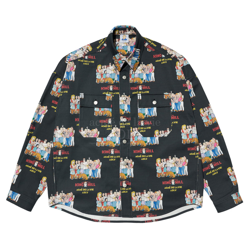 アクメドラビ(acme' de la vie)  HILL FAMILY - BLACK JACKET