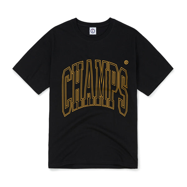 ボーンチャンプス(BORN CHAMPS) CHAMPS BIG LOGO TEE B22ST14BK