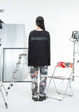 SINCITY (シンシティ) Sincity logo sleeve Black