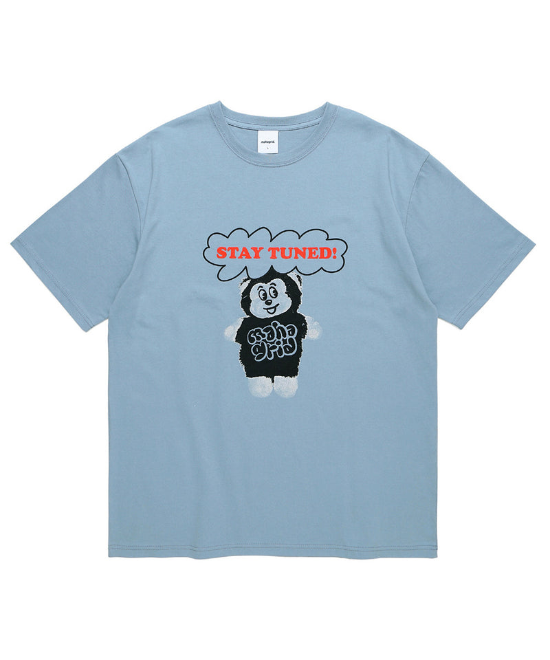 mahagrid (マハグリッド)  MONKEY BUSINESS TEE [LIGHT BLUE]