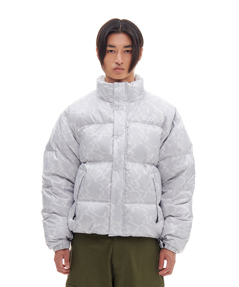 ARCHIVE BOLD (アーカイブボールド)　NOISE PUFFER DOWN JACKET (GRAY)