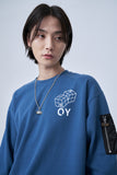 オーワイ(OY) CUBE POCKET LONG SLEEVE-NAVY