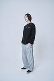 オーワイ(OY) DOUBLE PLEATS PANTS-GREY