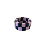 Nff(エヌエフエフ) 	 chess ring_black pink