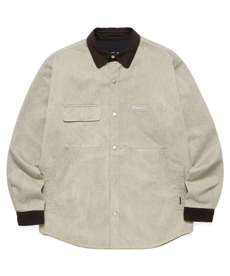 mahagrid (マハグリッド) PADDED SHIRT JACKET [BEIGE]