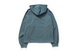 Q CUMBERS (キューカンバース)　BIG SILHOUETTE HOODIE / Dark celadon