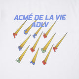 アクメドラビ(acme' de la vie)  METEOR SHORT SLEEVE T-SHIRT WHITE