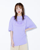 デイライフ(Daylife) Signature Logo Half T-shirt (Purple)