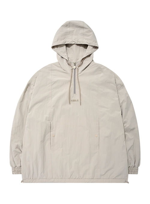 アジョバイアジョ(AJOBYAJO)     Oversized Hooded Anorak [Ivory]