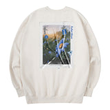 RADINEO (ラディネオ)　Triangle Flower Sweatshirt Cream