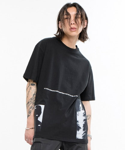 VLDS (ブラディス)  Chaos black patch T-shirt