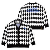 STIGMA(スティグマ)  ANTI STEREOTYPE OVERSIZED KNIT CARDIGAN BLACK