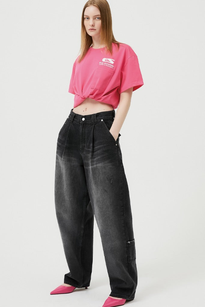 イーエスシースタジオ(ESC STUDIO)  childish fascination t-shirt (pink)