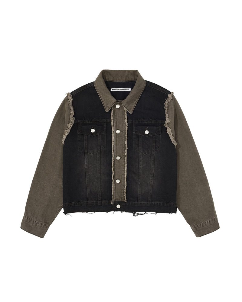 MYDEEPBLUEMEMORIES(マイディープブルーメモリーズ)      project denim jacket