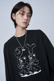 オーワイ(OY) TWIN ODOLLY LONG SLEEVE-BLACK