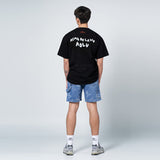 アクメドラビ(acme' de la vie) [ADLV X SIMPSONS] DREAMING MEGGIE SHORT SLEEVE T-SHIRT BLACK