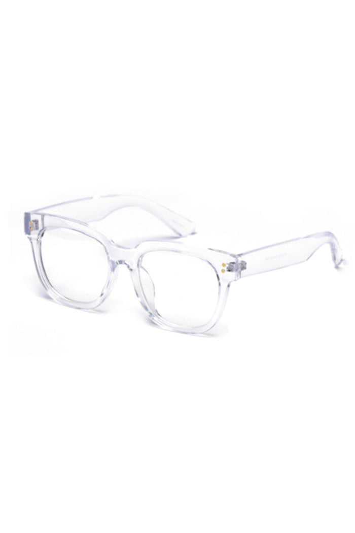 BLACKPURPLE (ブラックパープル)  Linta Clear Glasses (Clear)