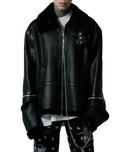 VLDS (ブラディス)  leather Jacket 02