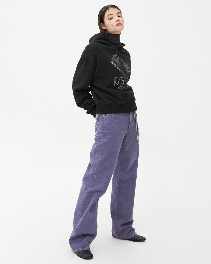 NCOVER（エンカバー）CUPIDO LINE HOODIE-BLACK