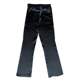SINCITY (シンシティ) Silk Boot-cut pant Black