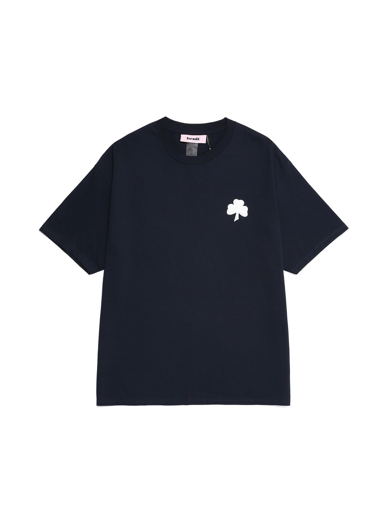 benir (ベニル) BENIR CLOVER T-SHIRTS [NAVY]
