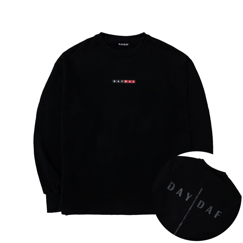 DAYDAF (デイダフ) BACK ZIPER SWEATSHIRT