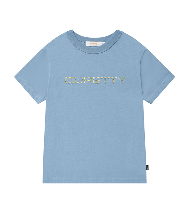 curetty (キュリティー) C LOGO CONVEX T-SHIRT_SKY BLUE