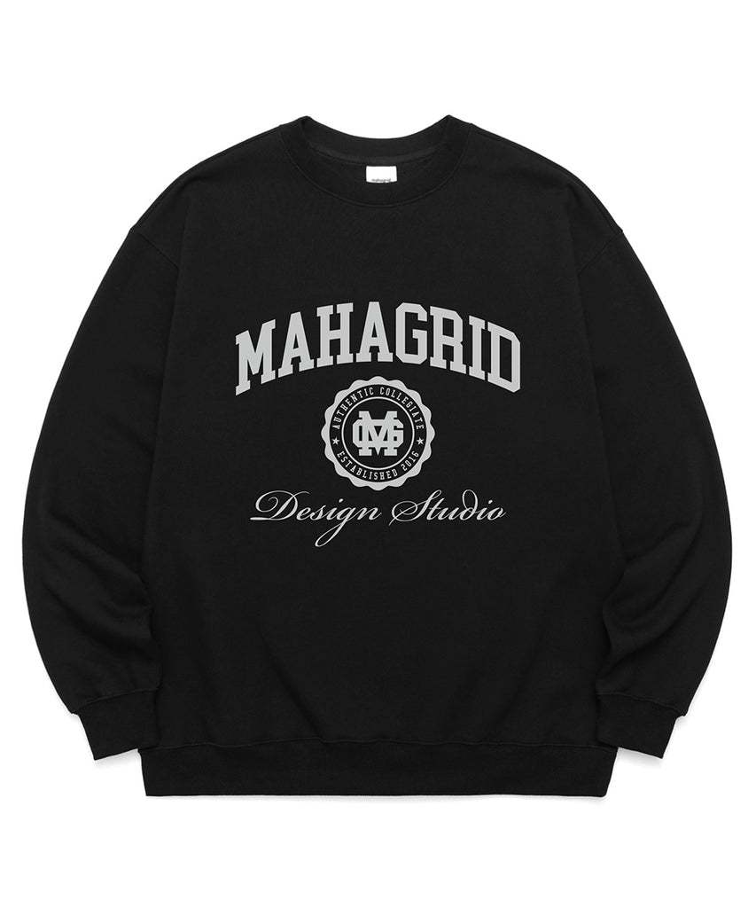 mahagrid (マハグリッド) AUTHENTIC SWEATSHIRT [BLACK] – UNDERSTUDY CLUB